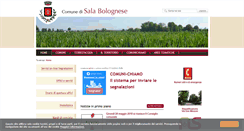 Desktop Screenshot of comune.sala-bolognese.bo.it